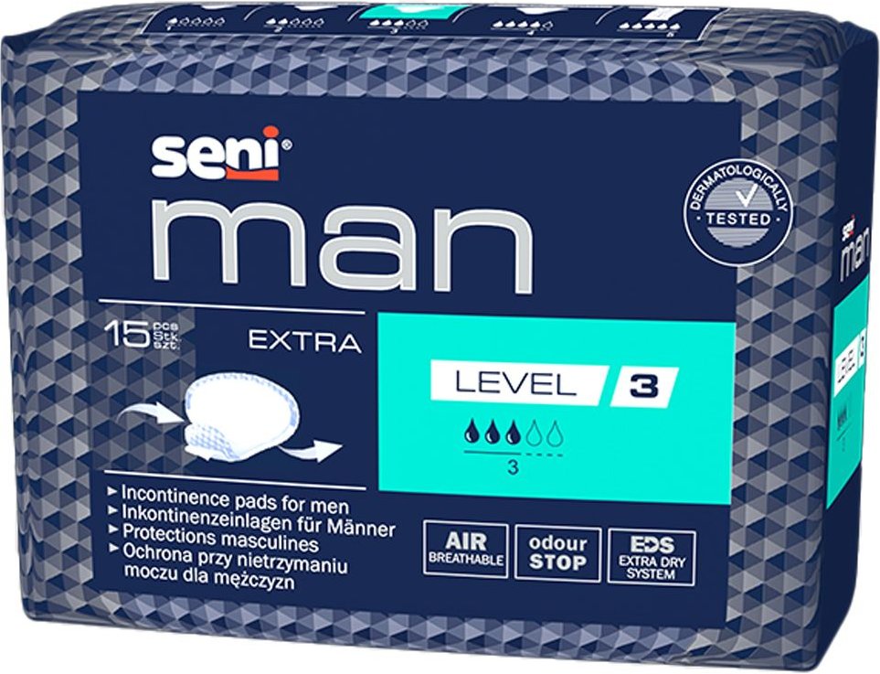 Seni Man Inkontinenzeinlage extra Level 3 15 St Einlagen