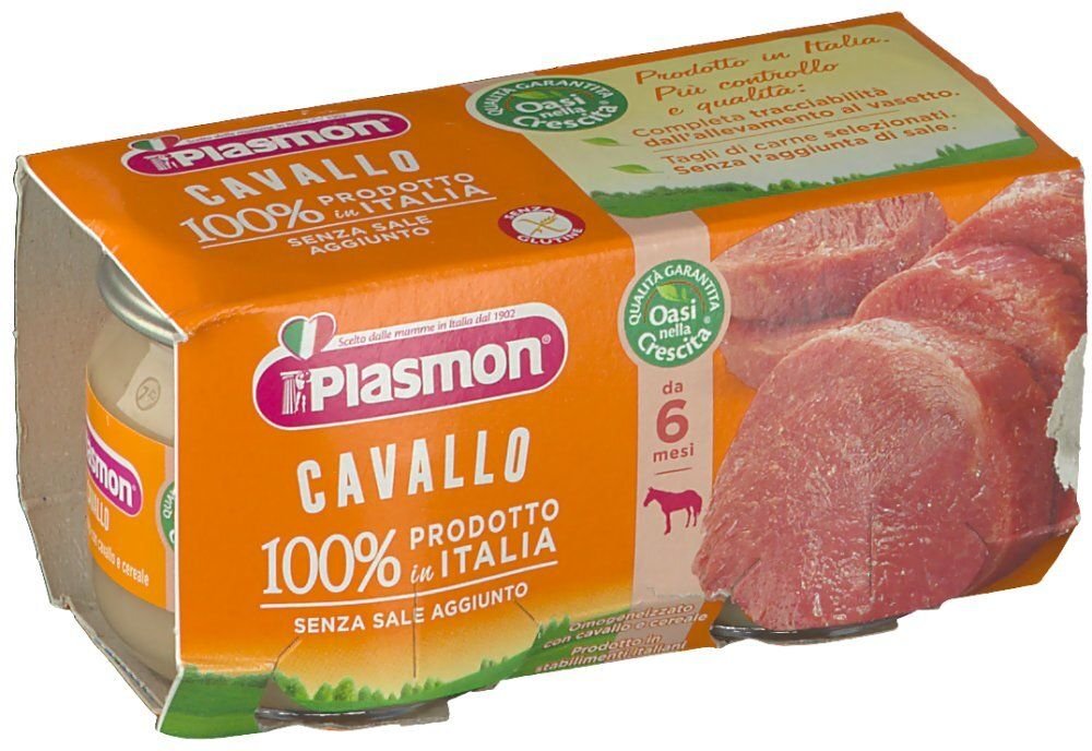 Plasmon Omog Cavallo 80Gx2Pz 2x80 g Brei