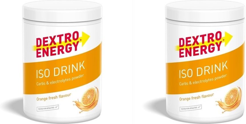 Dextro Energy Sports Nutr.Isotonic Drink Orange 2x 2x440 g Pulver
