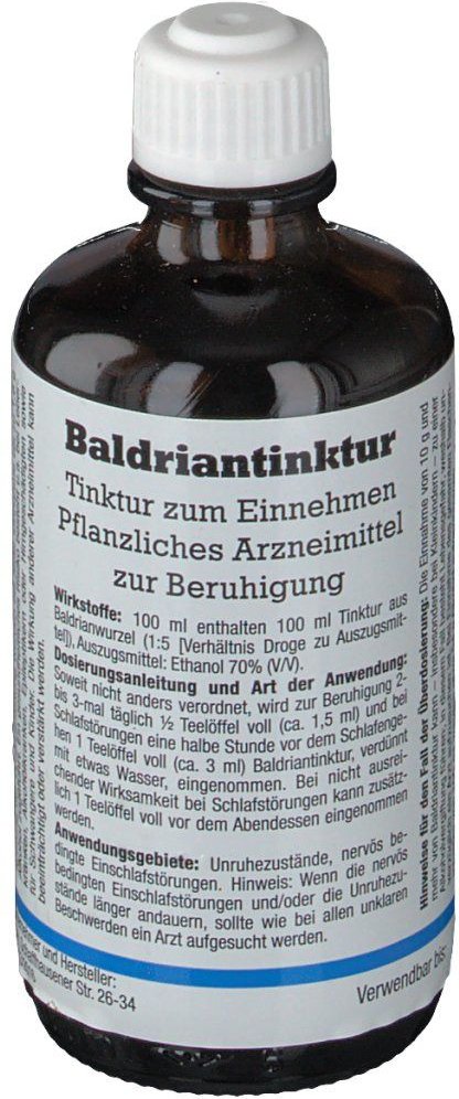 Thumbnail - Baldriantinktur Herbeta DAB 8 100 ml Tinktur