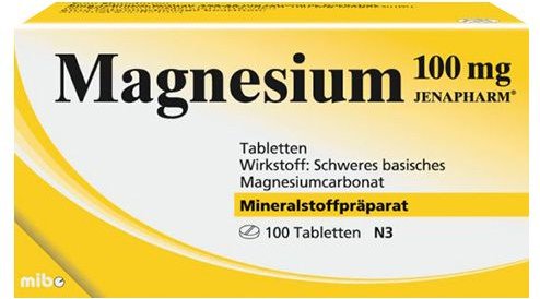 Magnesium 100 mg Jenapharm Tabletten St