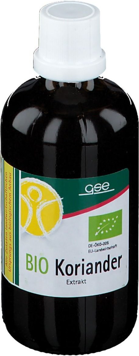 GSE Koriander Extr 23% V/V Bio 100 ml Liquidum