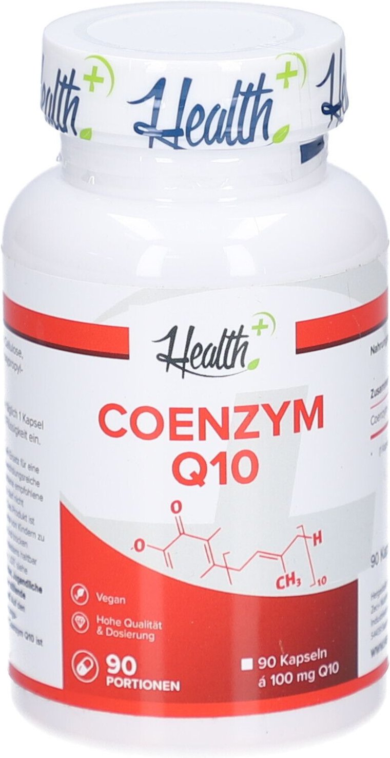 Health+ Coenzym Q10 (90 Caps) Unflavored 90 St Kapseln