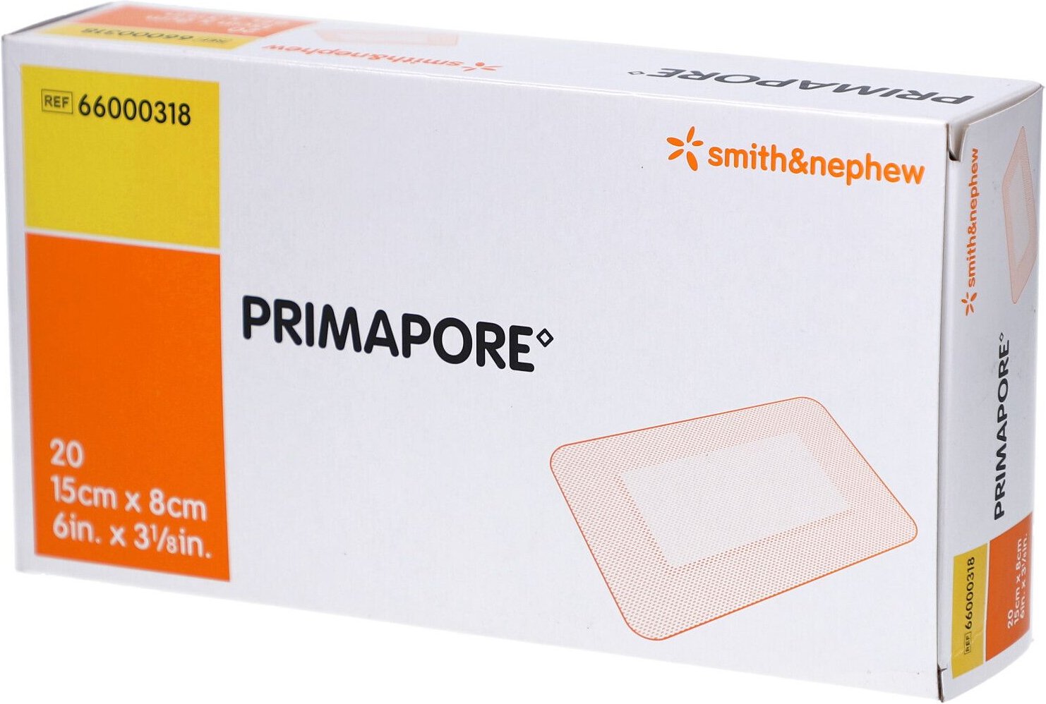 Primapore Wundverband 8x15 cm steril