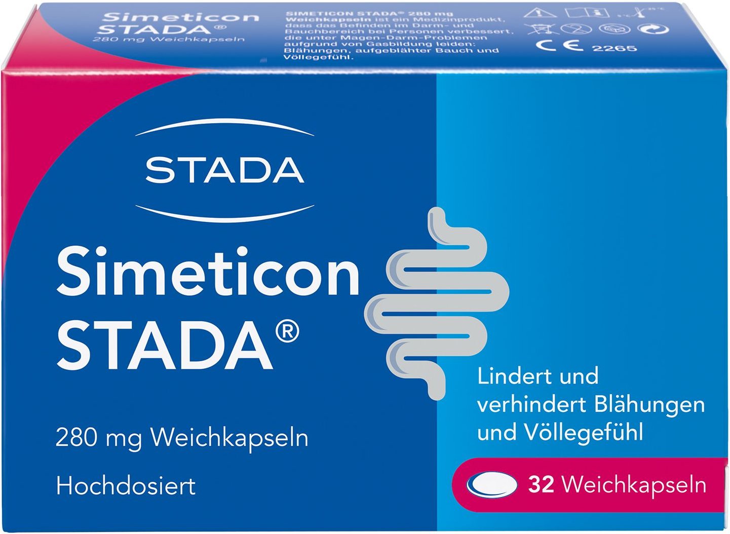 Thumbnail - Simeticon STADA 280 mg Weichkapseln