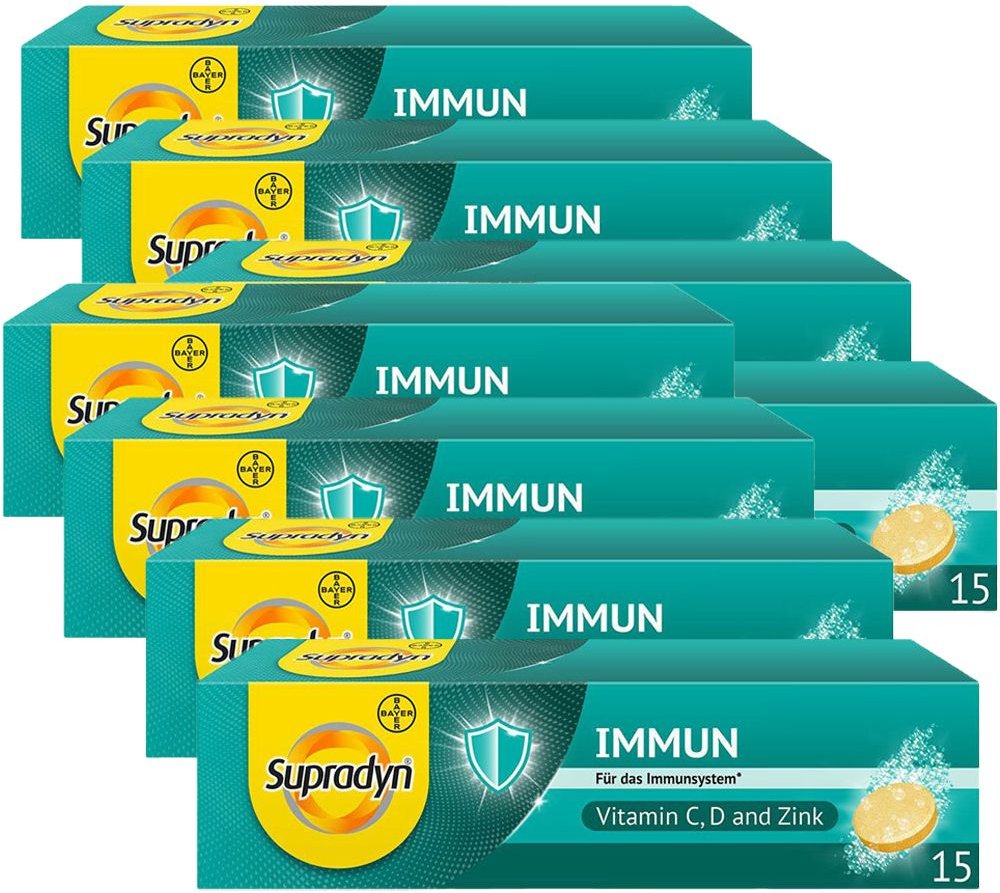 8 x Supradyn Immun (120 Tage Vorrat) 8x15 St Brausetabletten