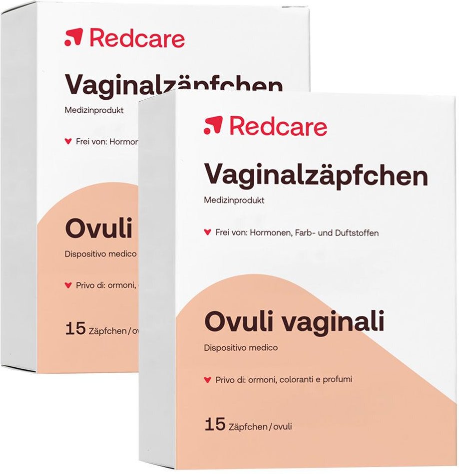 Redcare Vaginalzäpfchen 2x15 St Vaginalsuppositorien