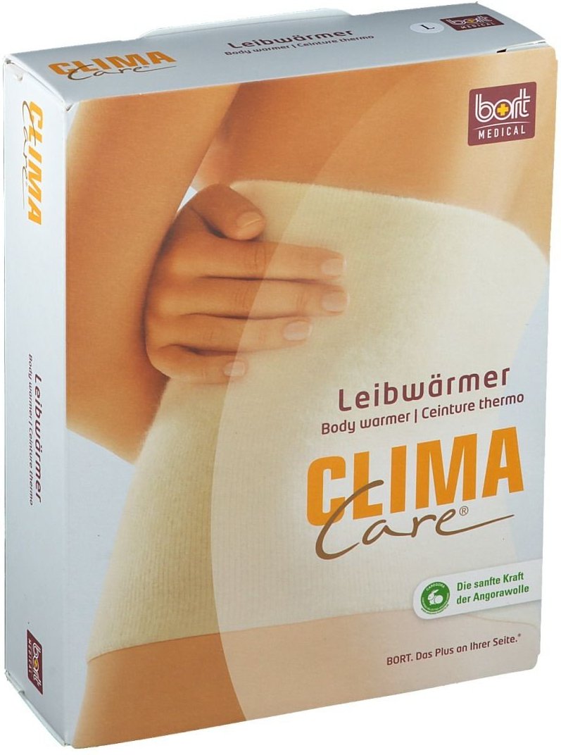 Bort ClimaCare Leibwärmer L 108-118 cm weiß 1 St Bandage(s)