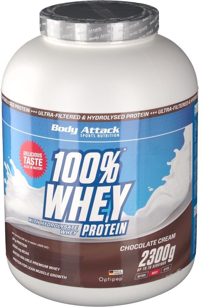 100% Whey Protein chocolate Pulver 2300 g