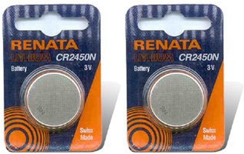 Batterien Lithium Zelle 3V Cr2450N 2x 2x1 St