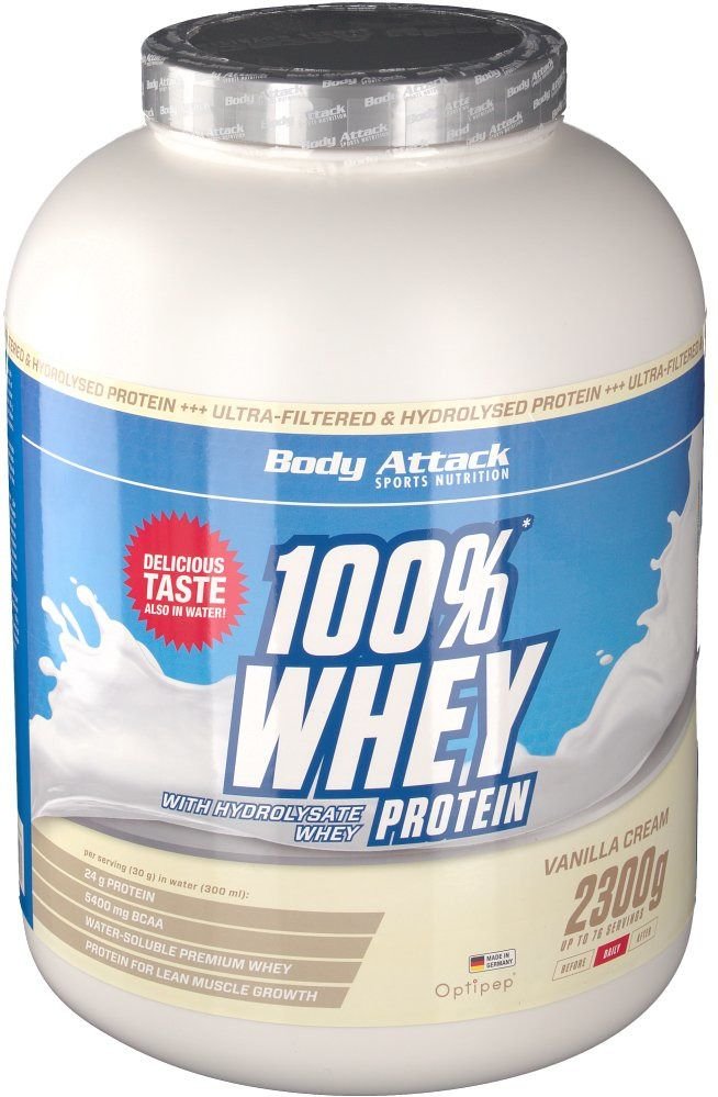 100% Whey Protein vanilla Pulver 2300 g