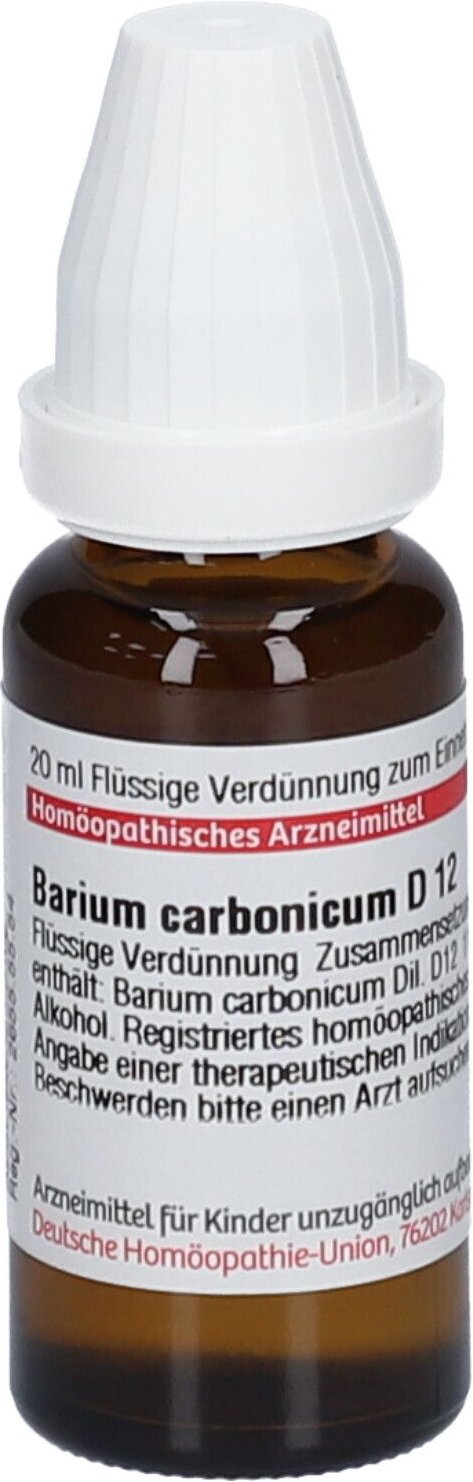 Barium Carbonicum D 12 Dilution 20 ml