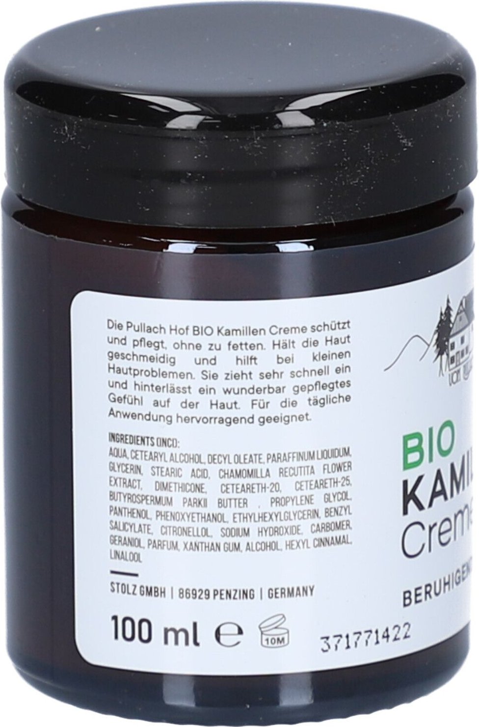 BIO Kamillen Creme Pullach Hof 100 ml