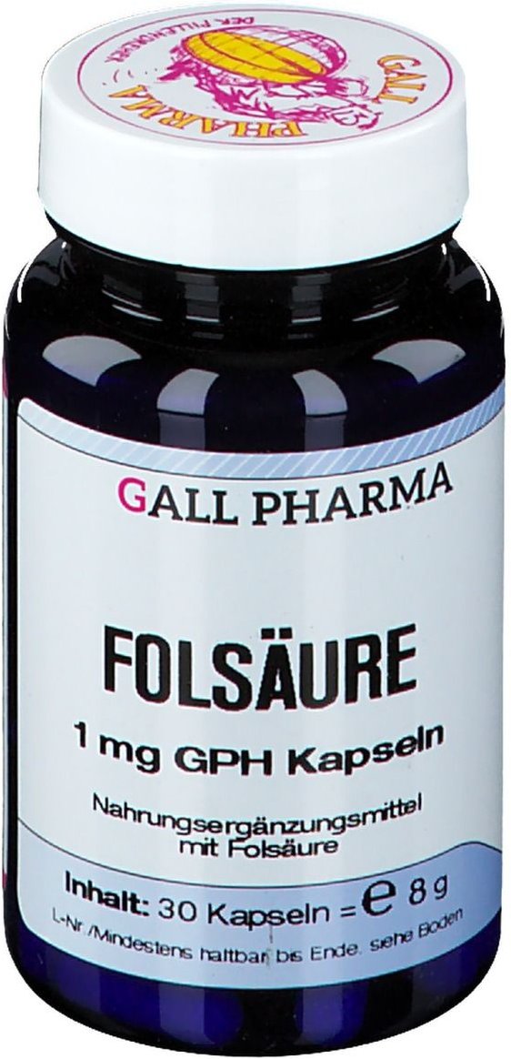 Folsäure 1 mg GPH Kapseln