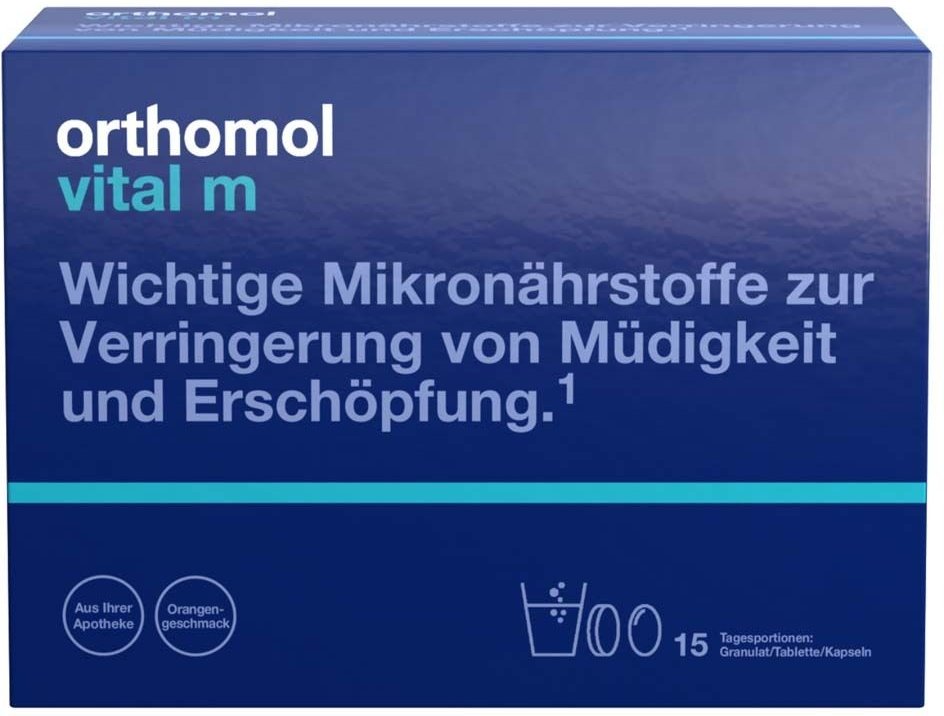 Orthomol Vital M Granulat/Kapseln/Tabletten Kombipackung