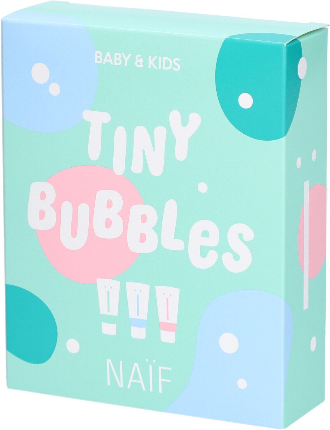 Thumbnail - Naïf Tiny Bubbles Essentials Geschenkset - Baby's & Kinderen 1st 1 St Kombipackung