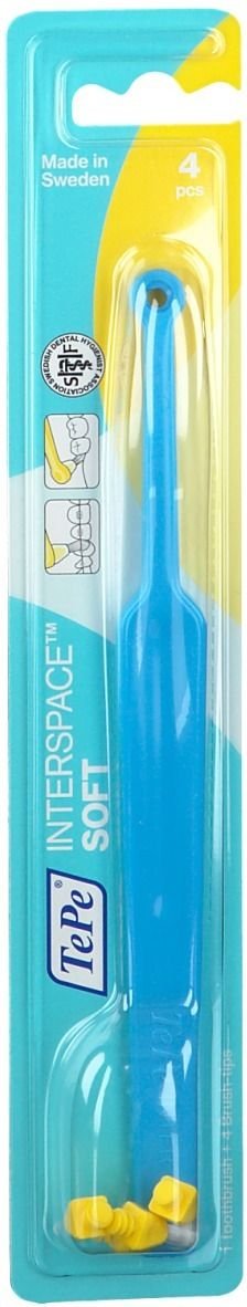 Tepe Interspace Winkelbürste soft 4 St Zahnbürste