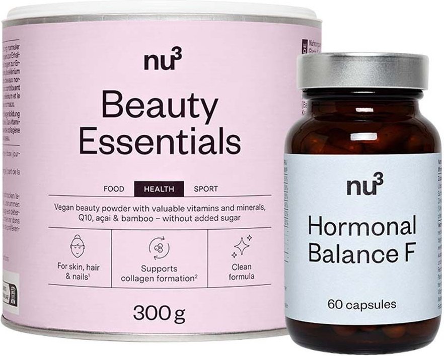 nu3 Beauty Essentials + Hormonal Balance 1 St Set