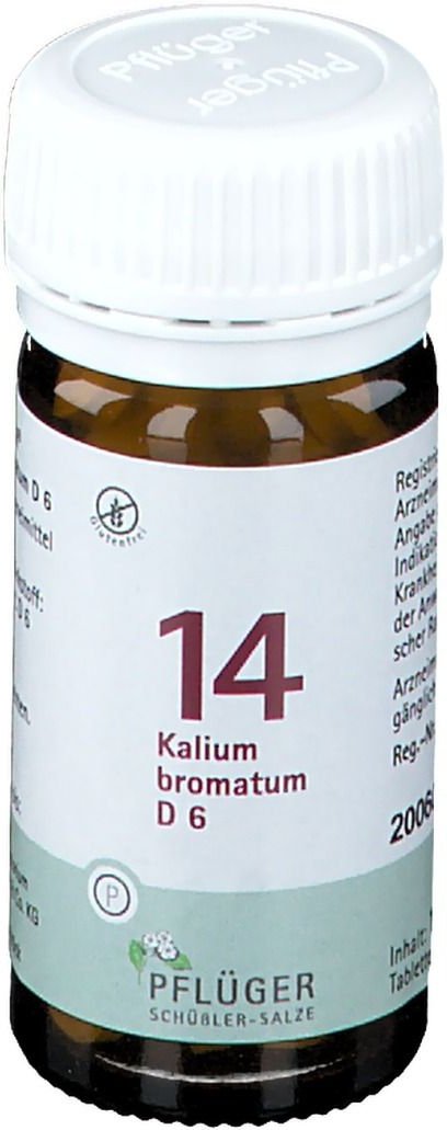 Biochemie Pflüger 14 Kalium bromat.D 6 Tabletten