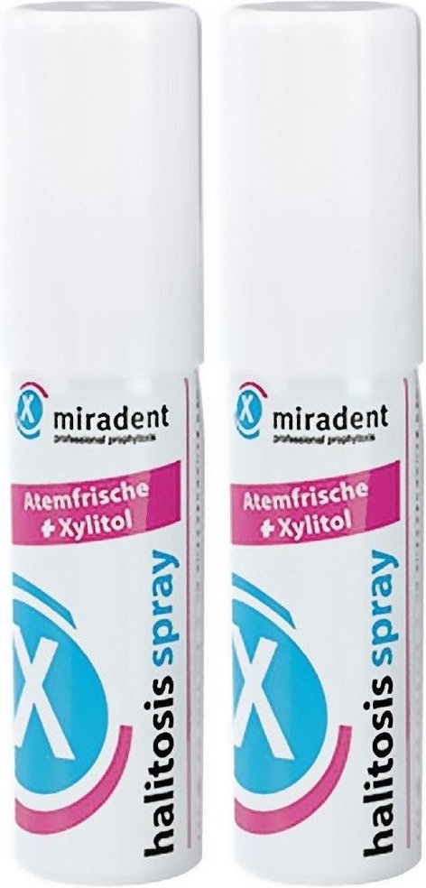 Miradent Halitosis x2 2x15 ml Spray