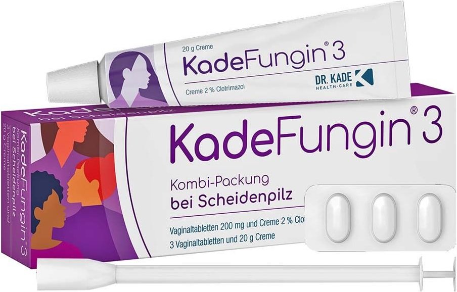 Vagisan Milchsäure + KadeFungin 3 Kombipackung 1 St Set