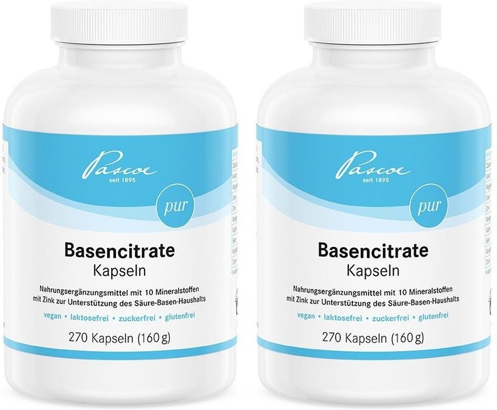 Basencitrate Kapseln 2x 2x270 St