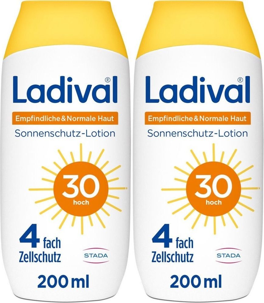 Ladival empfindliche & normale Haut Lotion LSF 30 x2 2x200 ml