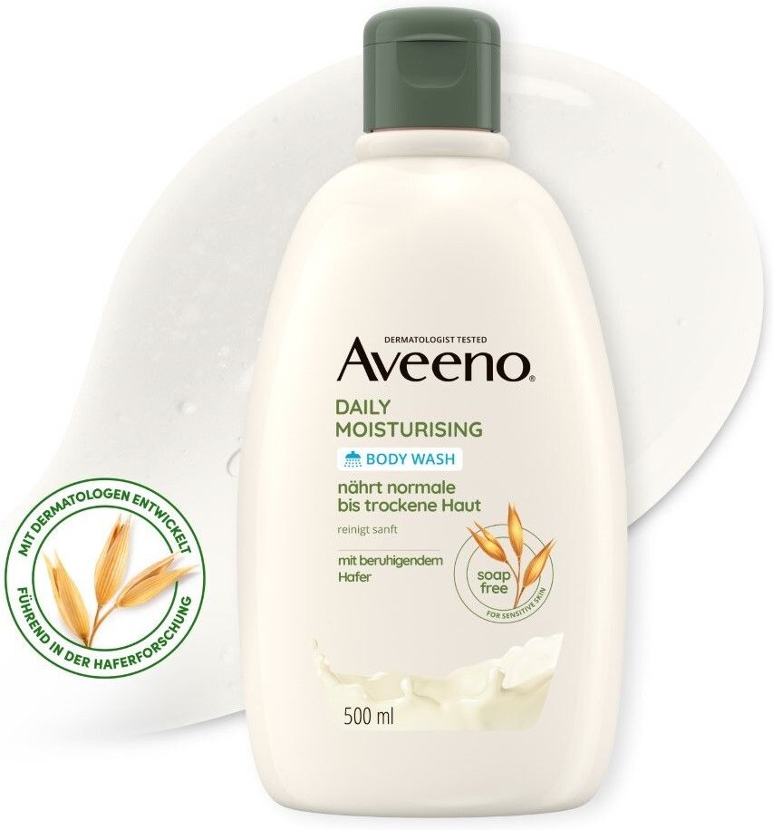Thumbnail - Aveeno Daily Moisturising seifenfreies Duschgel 500 ml