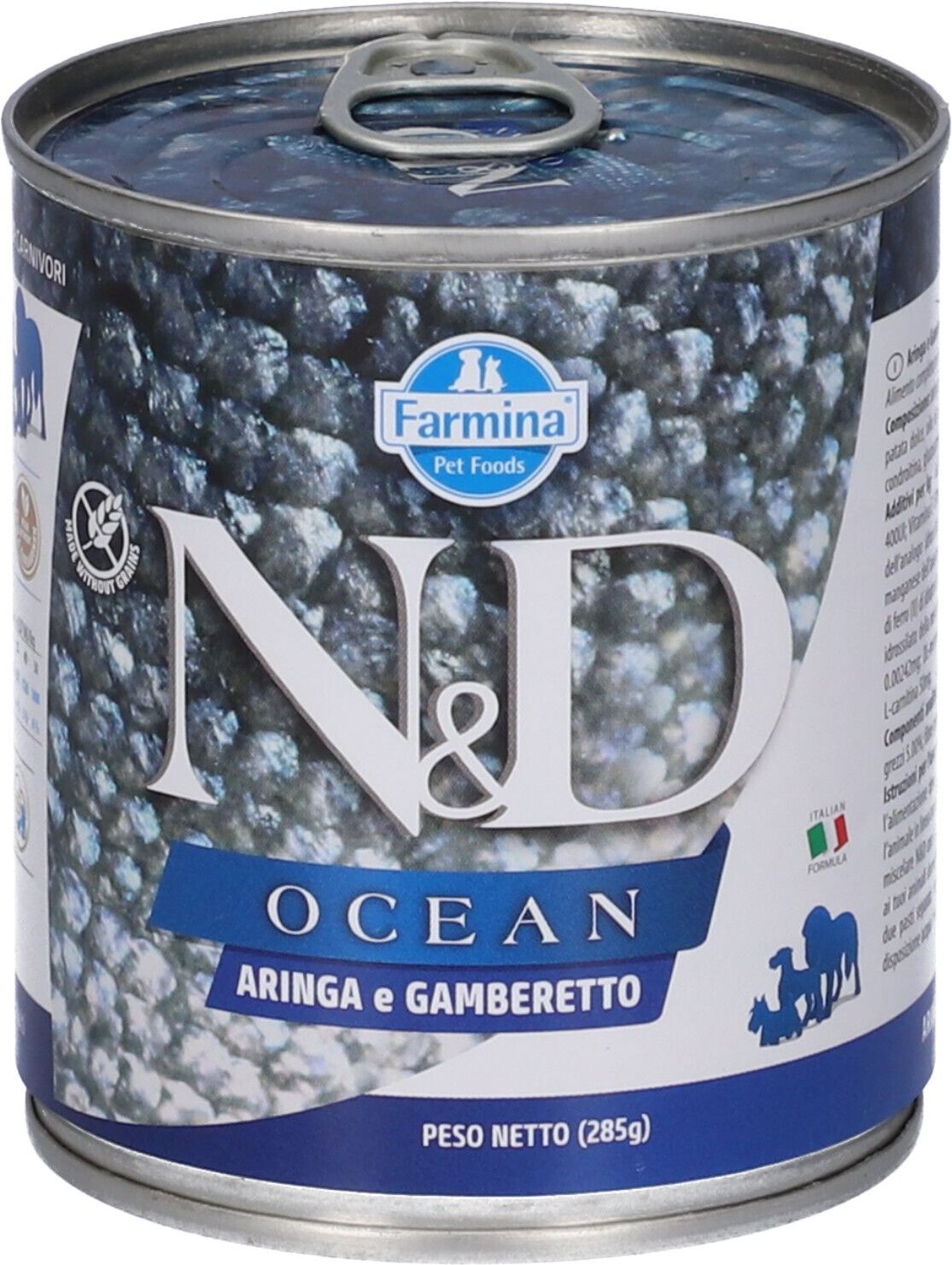 N&D DOG Ocean Herr&Shrimps285G 285 g Futter