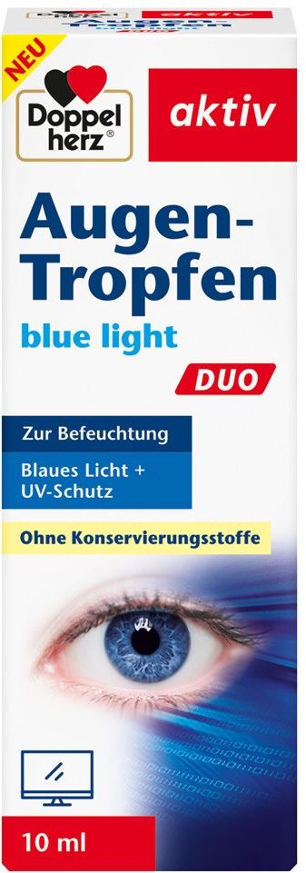Doppelherz Augen-Tropfen blue light DUO 10 ml Augentropfen