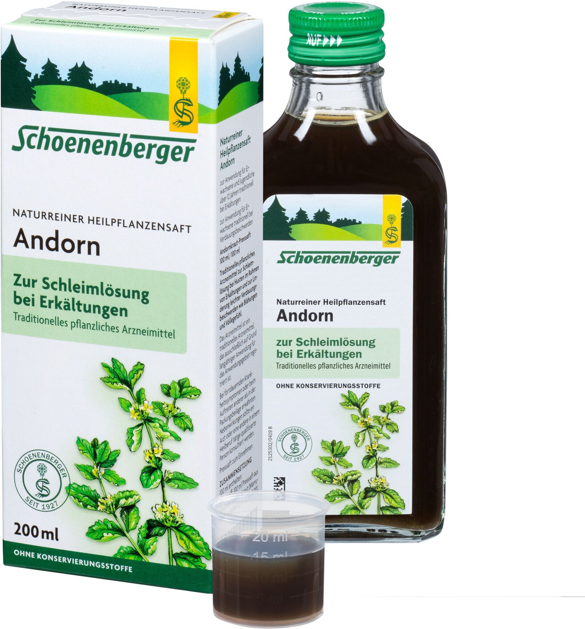 Andorn Saft Schoenenberger 200 ml