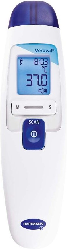 Thumbnail - Veroval 2in1 Infrarot-Fieberthermometer 1 St Thermometer