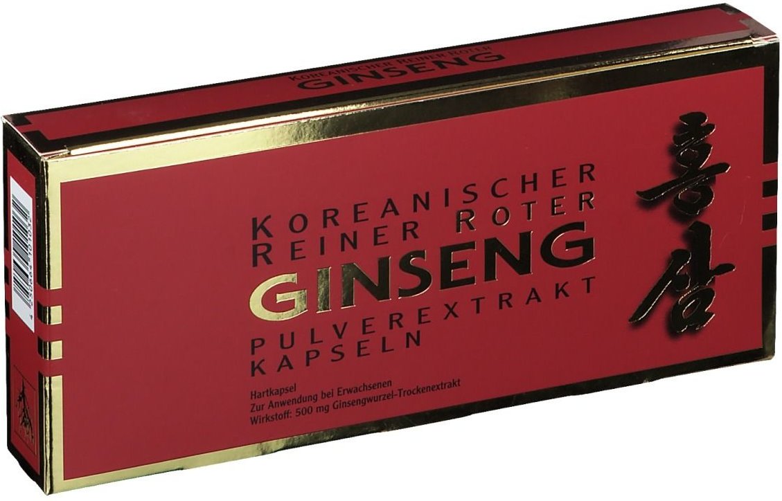 Thumbnail - Koreanischer Reiner Roter Ginseng Pulverextr.Kaps. 90 St Kapseln