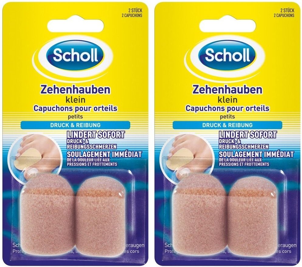 Scholl Zehenhauben klein 2x 2x2 St