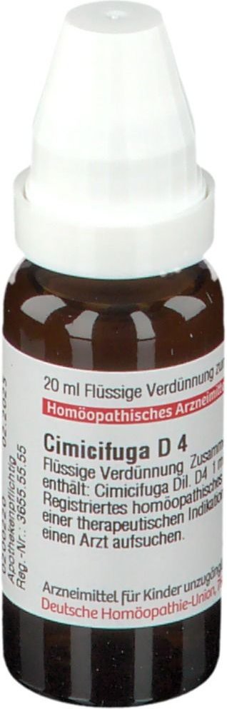 Cimicifuga D 4 Dilution 20 ml