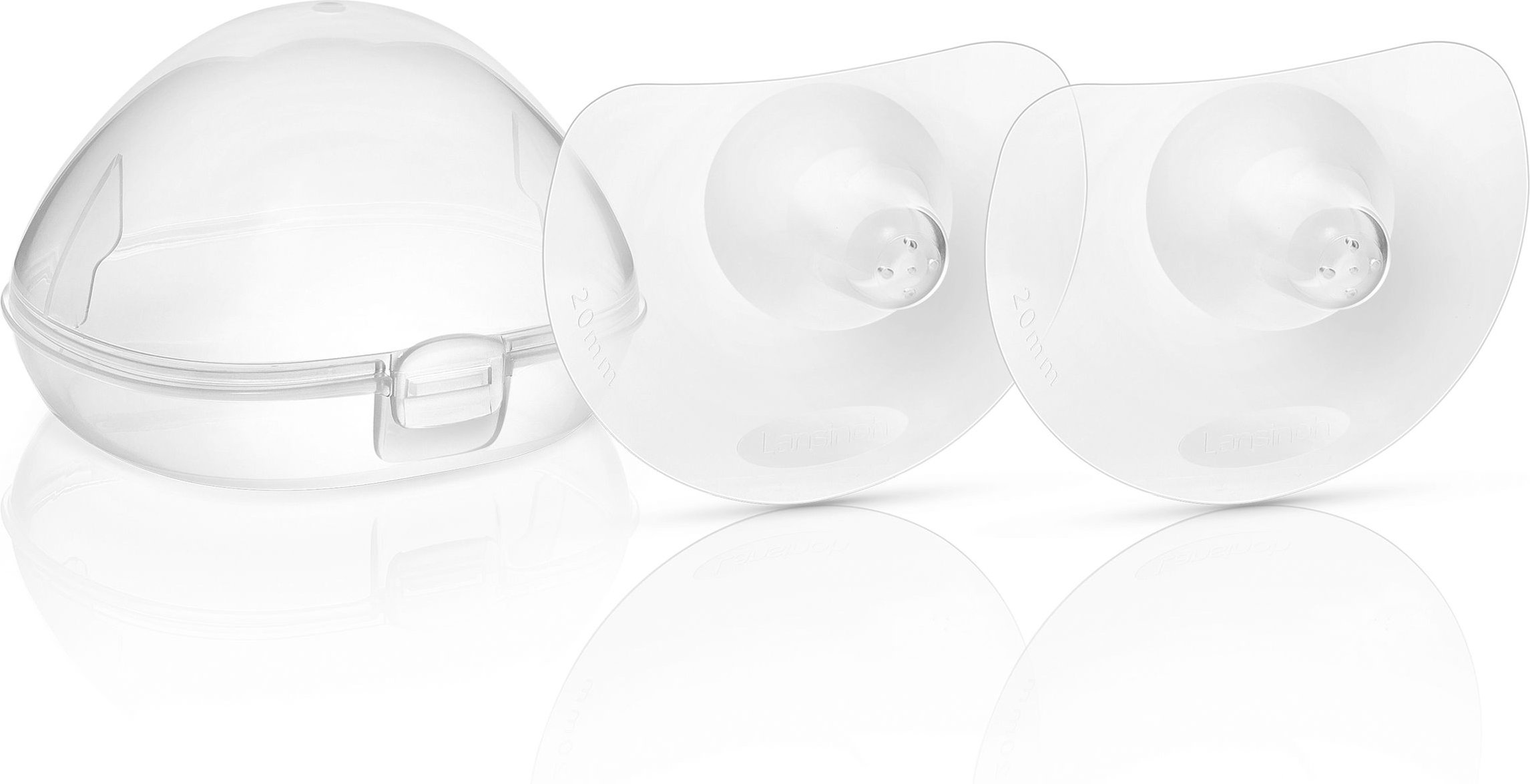 Lansinoh Stillhütchen 20 mm 2 St Brusthütchen, -hauben, -schalen