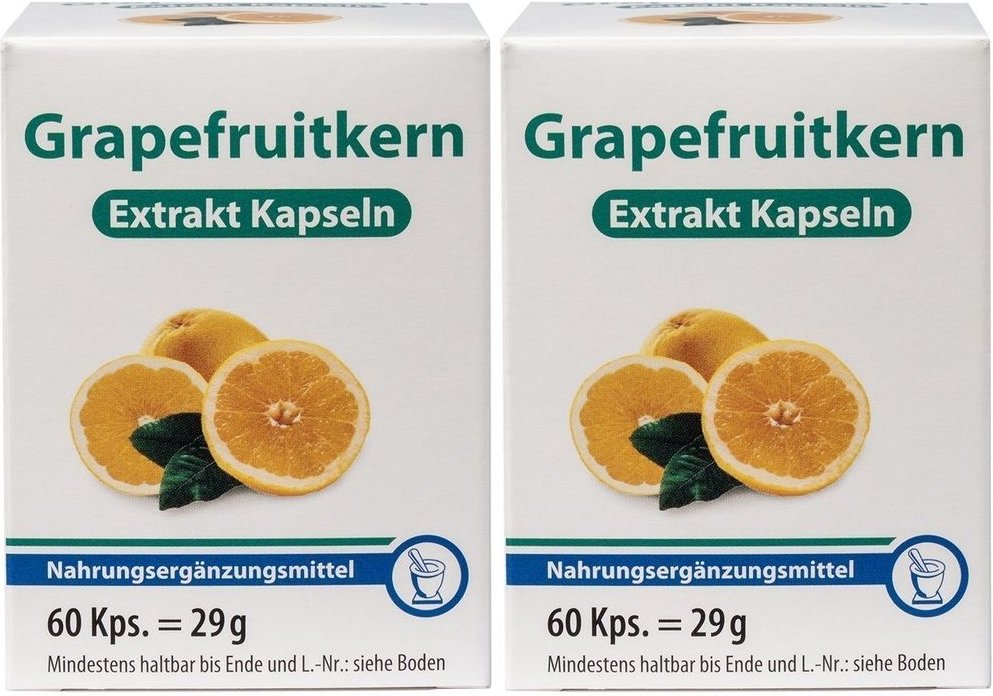 Grapefruit Kern Extrakt Kapseln 2x 2x60 St