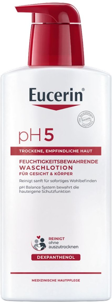 Eucerin pH5 Waschlotion empfindliche Haut m.Pumpe 400 ml Lotion