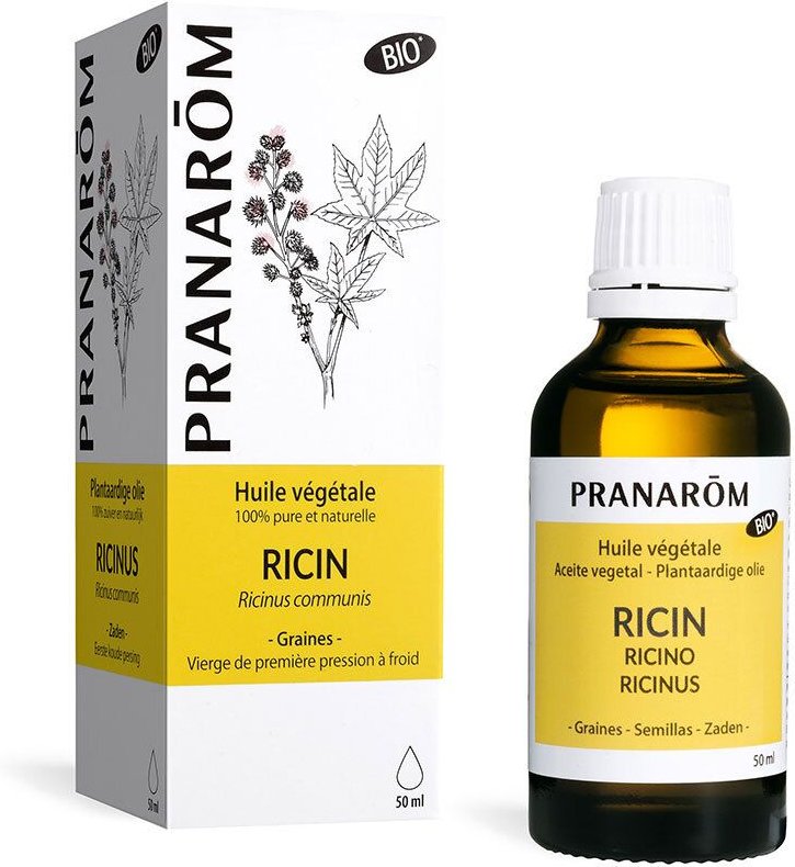 Pranarom Ricinus Plantaardige Olie 50 ml Öl