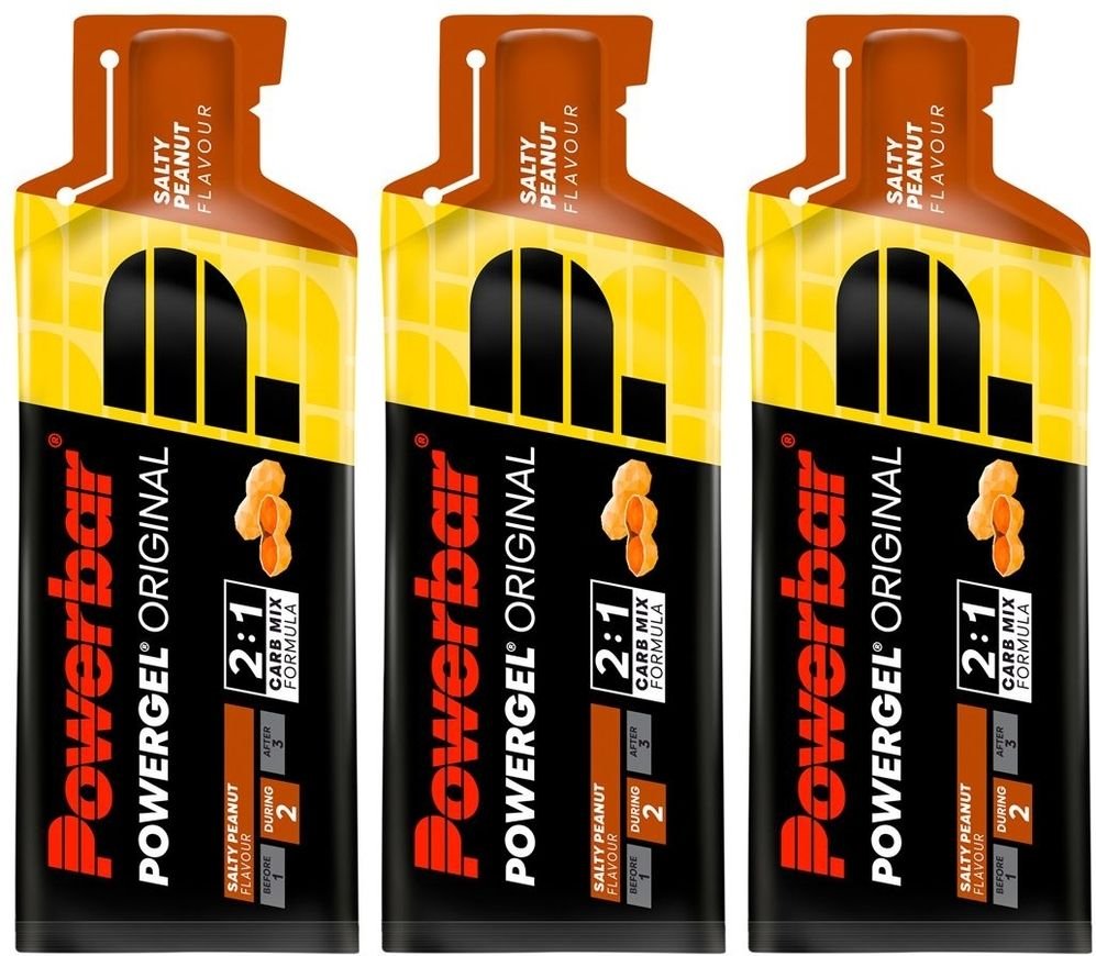 PowerBar Original Gel Salty Peanut 3x 3x41 g Gelee