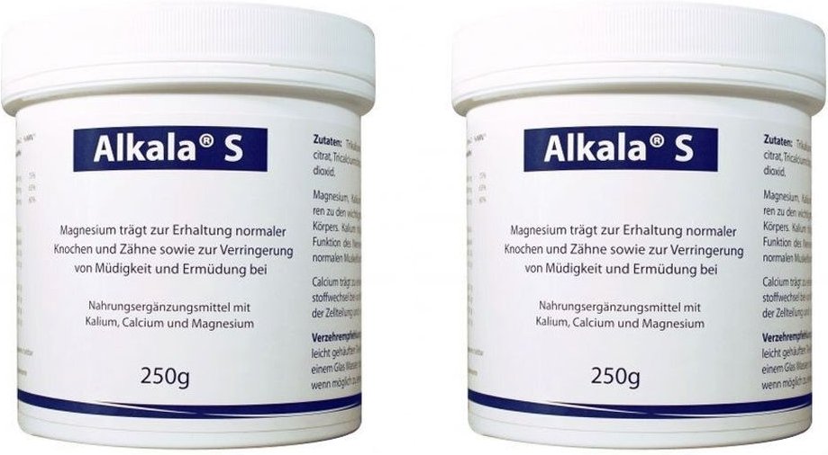 Alkala S Pulver z.Herst.e.Lösung z.Einnehmen 2x 2x250 g zur Herstellung einer Lösung zum Einnehmen
