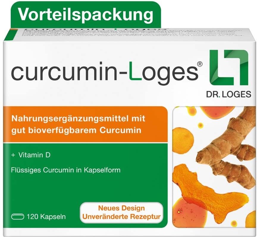 Thumbnail - Curcumin-Loges Kapseln 120 St