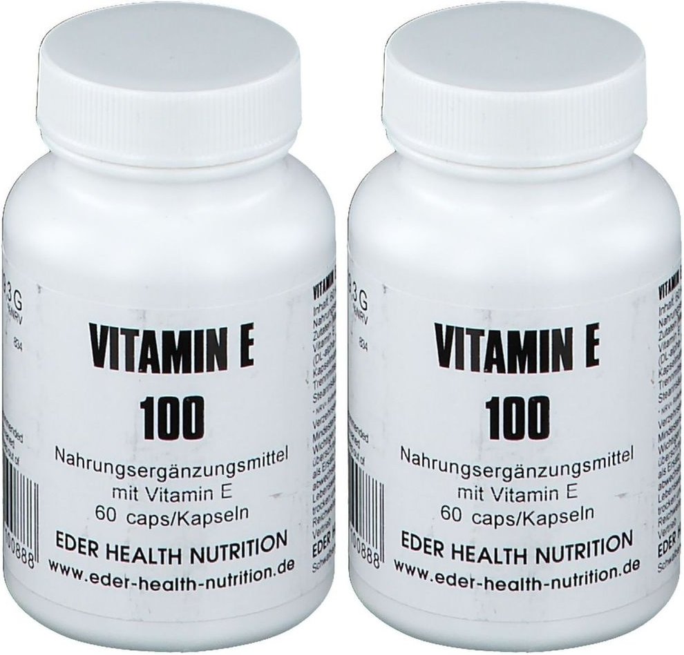Vitamin E 100 Kapseln 2x 2x60 St