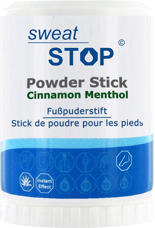 Sweatstop Powder Stick Fußpuderstift 60 g Stifte