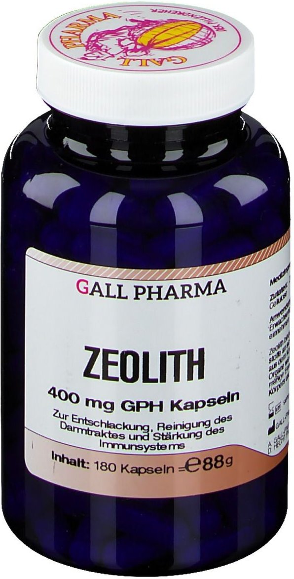 Zeolith 400 mg GPH Kapseln 180 St