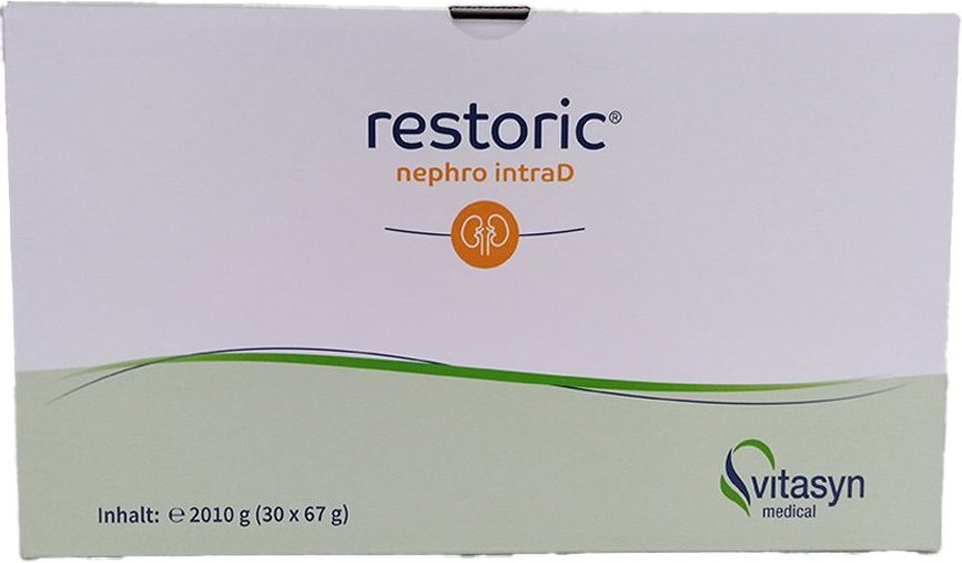 Restoric nephro intraD Mischkarton Plv.ohne Shaker 30x67 g Pulver