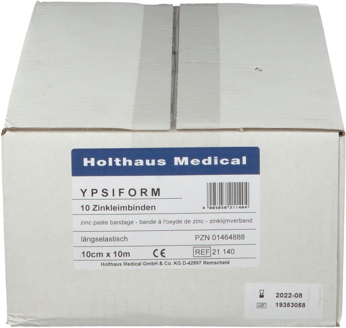 Zinkleimbinde 10 cmx10 m St Binden