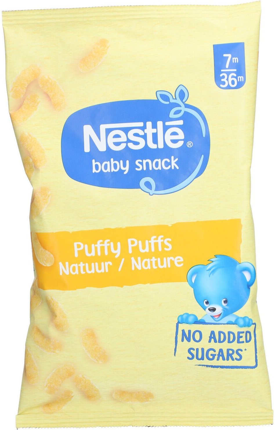 Nestle Baby Snack Puffy Puffs Natuur 28 g
