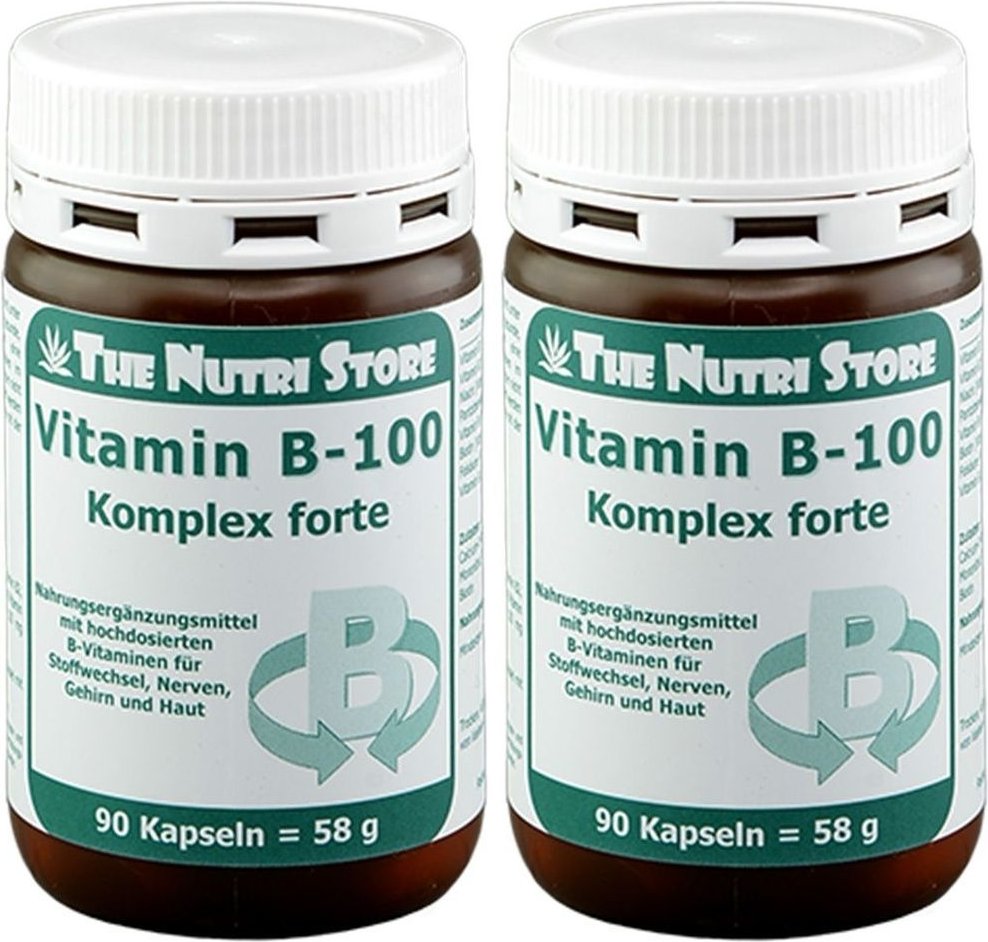 Vitamin B 100 Komplex forte Kapseln 2x 2x90 St