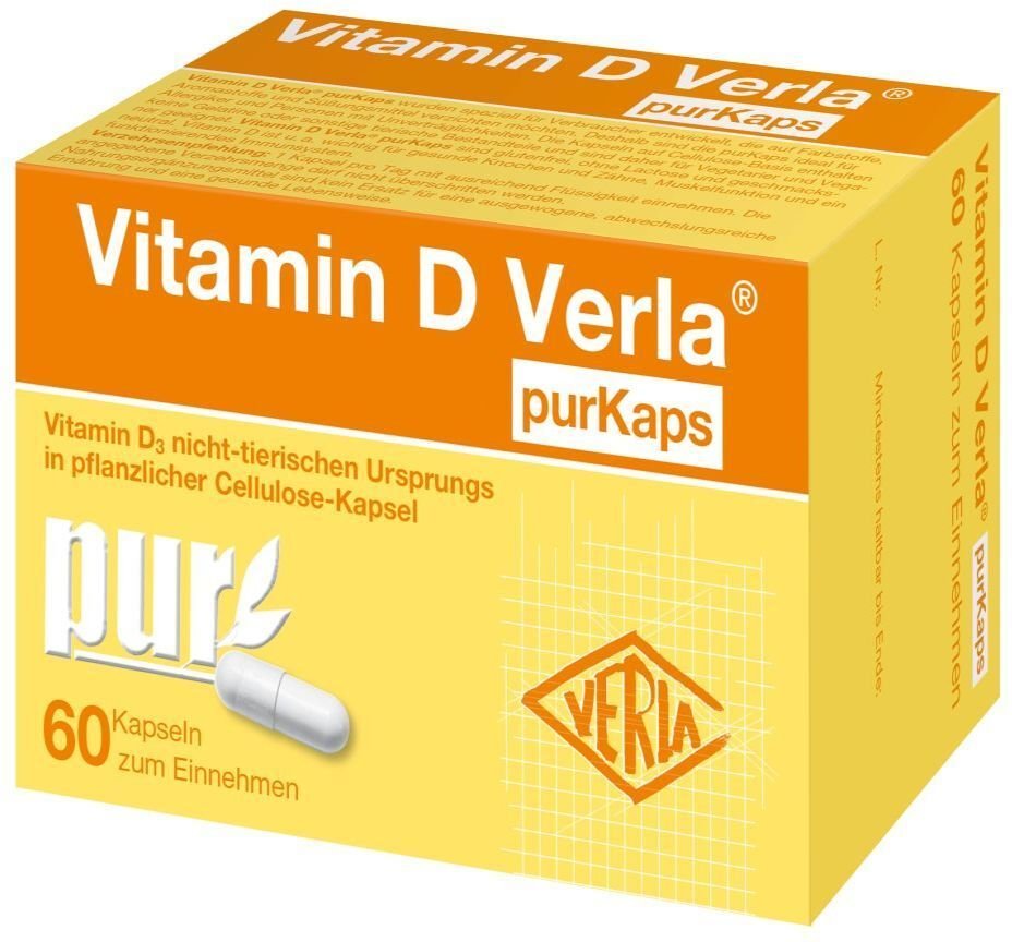 Vitamin D Verla purKaps 60 St Kapseln
